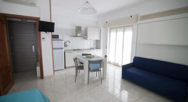 Студия с видом на море Residence Colibri