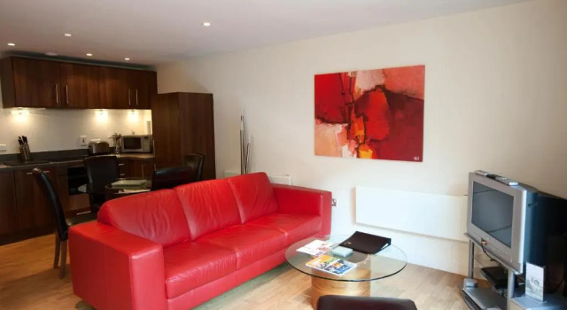 Люкс c 1 комнатой The Spires Serviced Apartments Birmingham