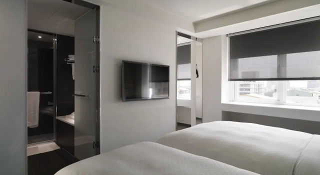 Трёхместный номер Deluxe с видом на город CityInn Hotel Plus - Taichung Station Branch