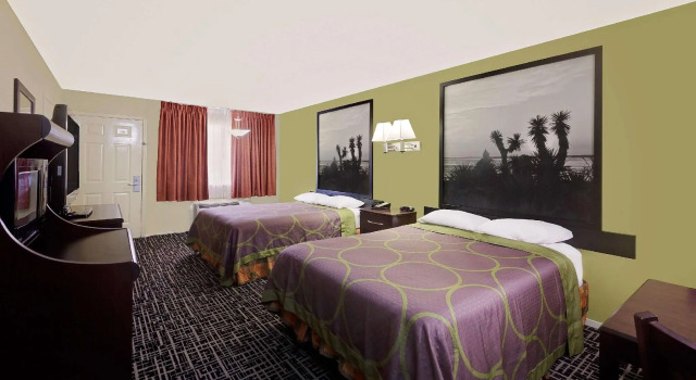 Четырёхместный номер Standard Super 8 by Wyndham Corpus Christi Northwest