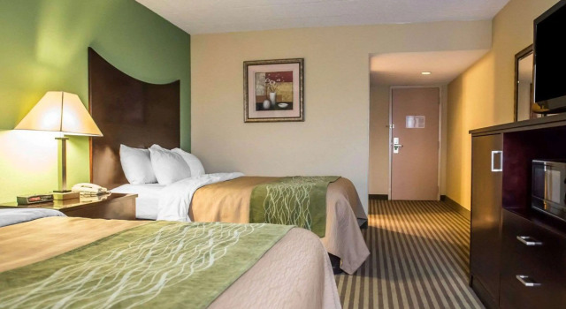 Четырёхместный номер Standard Quality Inn Mill Hall - Lamar