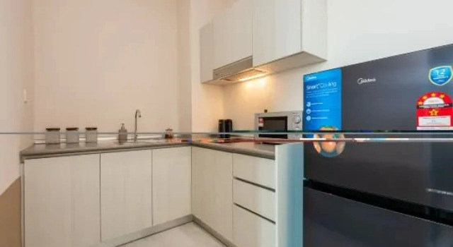Двухместный люкс Deluxe с 2 комнатами с видом на горы Jesselton Quay Premier Suites Kota Kinabalu