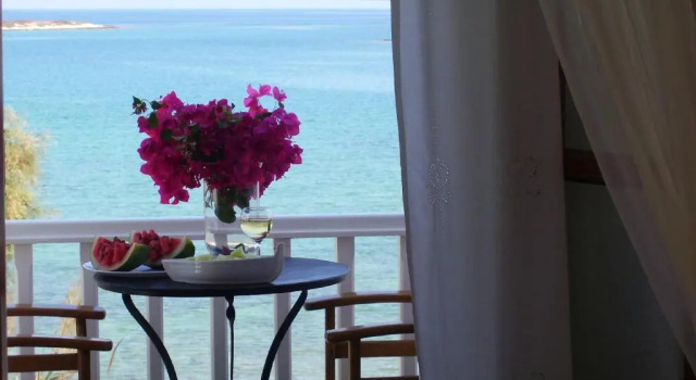 Двухместный номер Superior с видом на море Roussos Beach Hotel