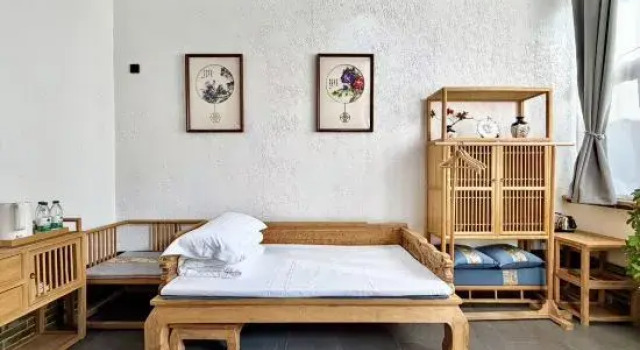 Люкс Superior Ruiying Changchun Wenquan Homestay (Xinzhou Ancient City)