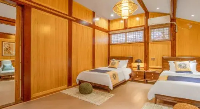 Семейный люкс Yu Gui Yu Ye Private Hot Spring Inn (Qingcheng Back Mountain Branch)