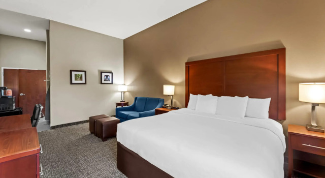 Двухместный люкс Comfort Inn & Suites Tuscumbia-Muscle Shoals