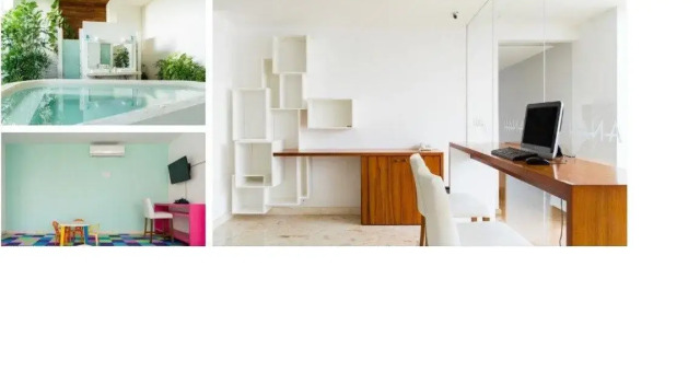 Departamento de Lujo a Pasos de 5ta Avenida 208S, Забронировать Отель Отели Плая-дель-Кармен с бассейном, рядом с Пляжный клуб Mamitas, Бассейн