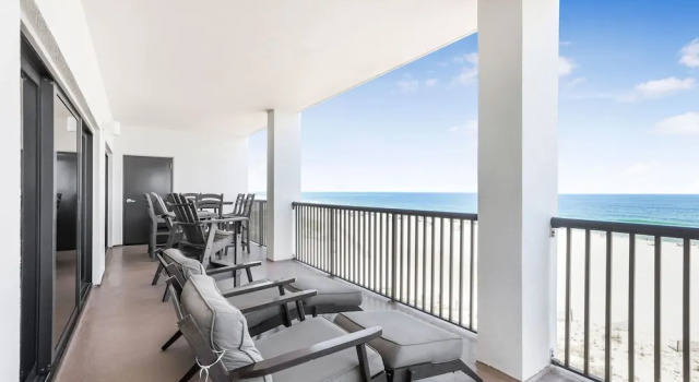 Palms 404- 4th Floor Corner-unit Beachfront 3 Bedrooms 3 Baths Sleeps 8, Boek Appartement Orange Beach 