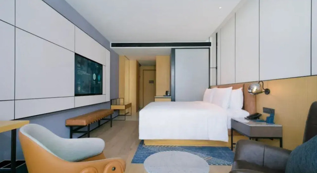 Двухместный номер Standard с видом на город Four Points By Sheraton Qingdao, Chengyang East