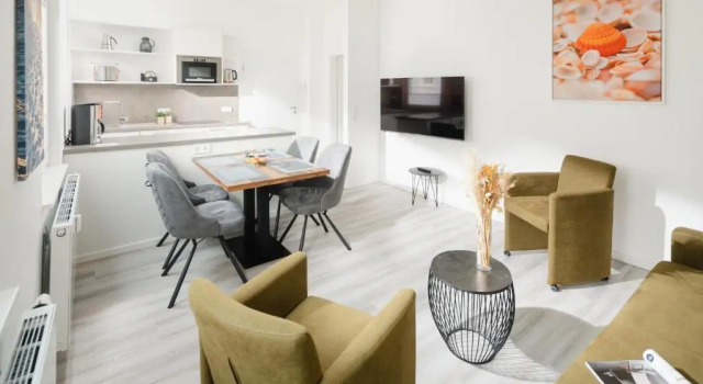 Haus Kluin Wohnung 5, Забронировать Отель Отели в центре Нордерней, в центре