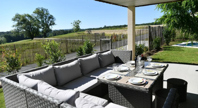 Villa ST Andrews - Golf de St Emilion, Rezervasyon Villa Gironde kır evleri, Küçük Ev