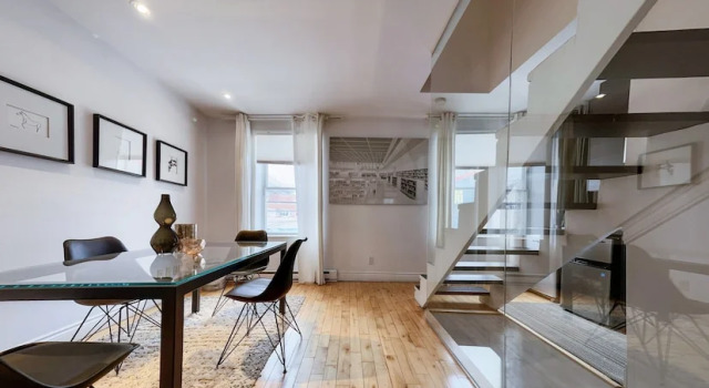 Standardowy rodzinny pokój dupleks HPG Griffintown