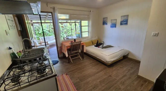 Апартаменты с видом на сад Moana Breeze Rangiroa - Rental car included - Air conditioning - WI-Fi