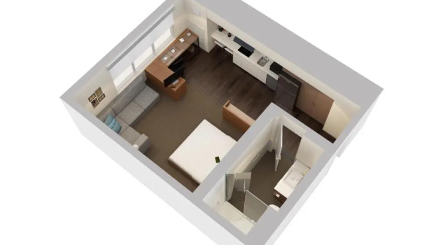 Двухместная студия Element by Marriott Miami International Airport