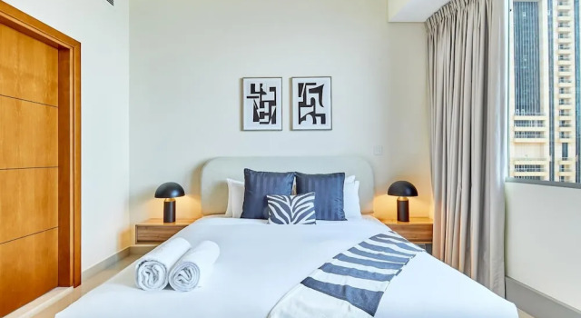 bnbme | Ocean Heights | 2 BDR, Забронировать Апартаменты/квартира Дубай Эмират Дубай, рядом с Jumeirah Palm Tram Station