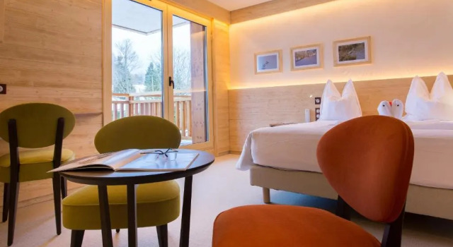 Двухместный номер Standard с балконом Hotel Restaurant Mont Champ du Feu