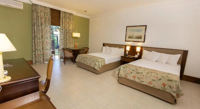 Трёхместный номер Deluxe Hotel JP Ribeirão Preto Resort & Convenções by Nacional Inn