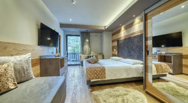Двухместный номер Superior с балконом Brunet - The Dolomites Resort