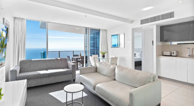 Апартаменты с 2 комнатами с балконом и с видом на океан Holiday Holiday H-Residences Apartments