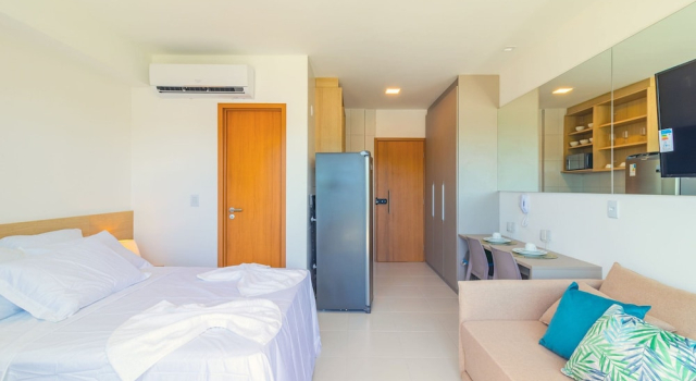 Makia Beach #a224 - em Muro Alto por Carpediem, Varaa Hotelli Hotellit Pernambuco pysäköinnillä, Pysäköinti