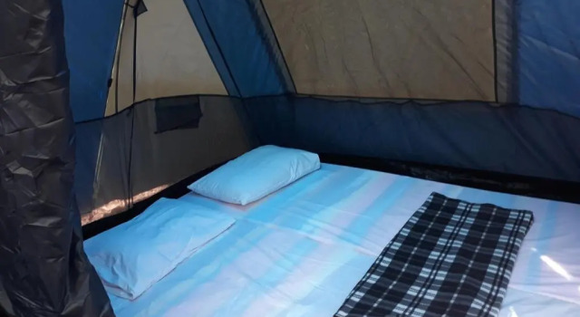 Тент с 2 комнатами Camping Argostoli