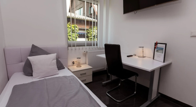 Номер Standard Hotel am Rosenplatz,24 Stunden Check in, Küche, kostenfreie Parkplätze
