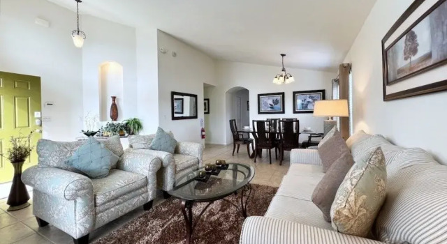 Коттедж Cozy 4 Bed 3 Bath Pool Hm with Game Room-4450NP