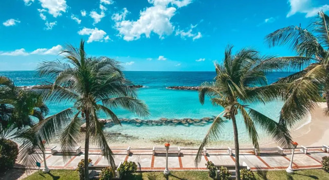 Standard huone meren rannalla Curacao Avila Hotel