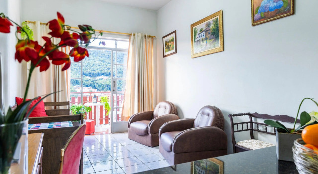 Apartamento aconchegante. Vista incrível