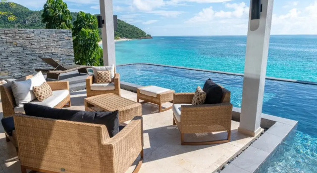 Номер Standard с 4 комнатами рядом с пляжем Tamarind Hills Resort & Villas
