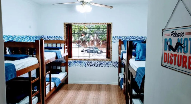 Кровать в общем номере (женский номер) Deck Hostel Congonhas