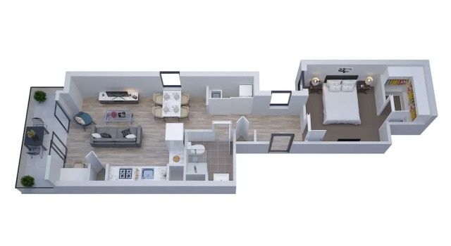Апартаменты Standard c 1 комнатой Manhattan Apartments - Notting Hill