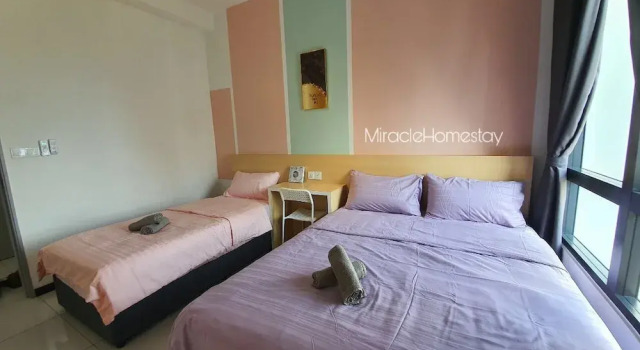 MiracleHomestay GroupTrip SunwayCarnival, Rezervasyon Otel Butterworth Penang