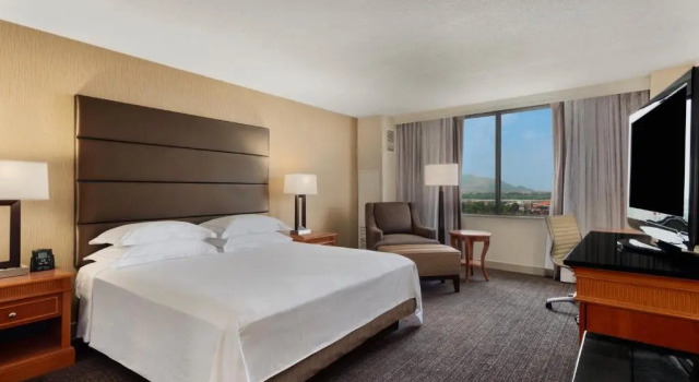 Номер Standard с видом на горы Hilton Salt Lake City Center
