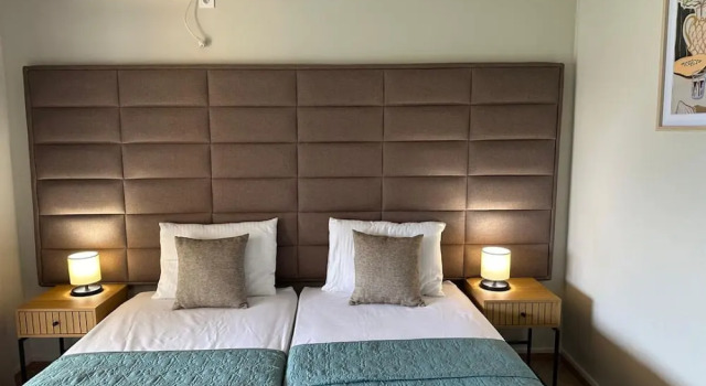 Апартаменты с 2 комнатами с балконом и с видом на залив Villa Risan Apartments