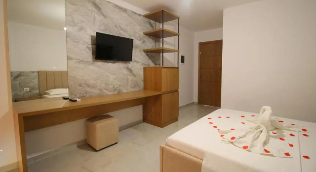 Двухместный номер Deluxe с балконом Hotel Four Islands