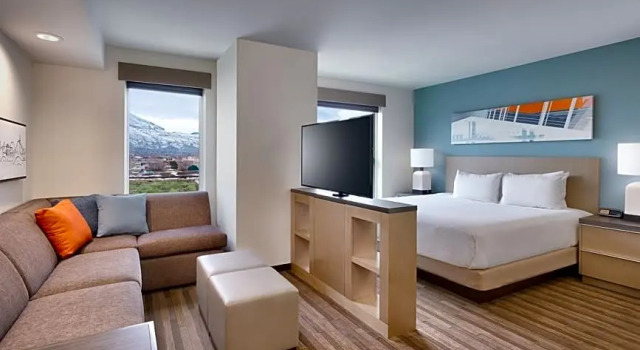 Двухместная Студия Kitchen Сьют Hyatt House LA - University Medical Center