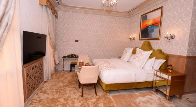 Двухместный люкс с видом на бассейн THE WHITE PALACE Rabat