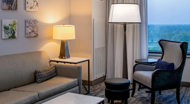 Люкс c 1 комнатой Hilton Shreveport