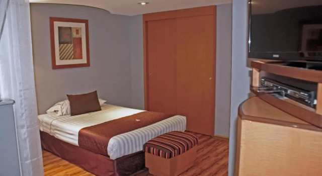 Standardowy dwuosobowy pokój Hotel Mexicali