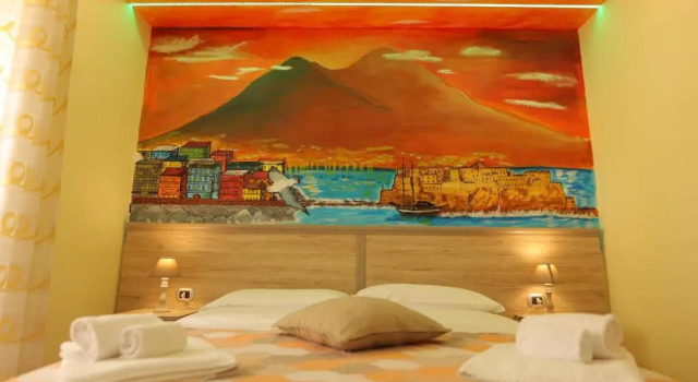Двухместный номер Deluxe с балконом Authentic Neapolis in the hearth of the center