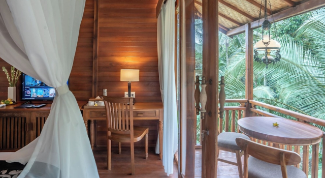 Вилла c 1 комнатой с балконом The Compass Rose Ubud