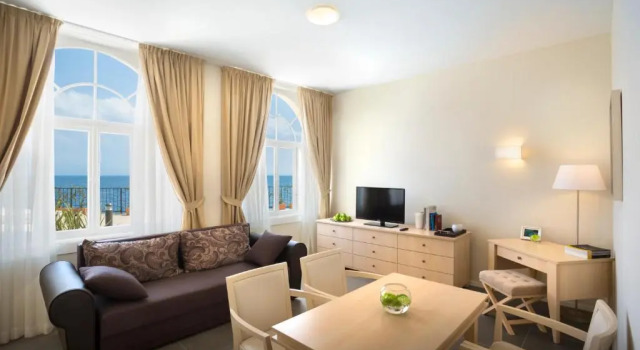 Апартаменты с 2 комнатами с видом на море Apartments Belvedere - Liburnia
