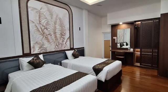 Номер Deluxe Ar Raudhah Hotel Syariah