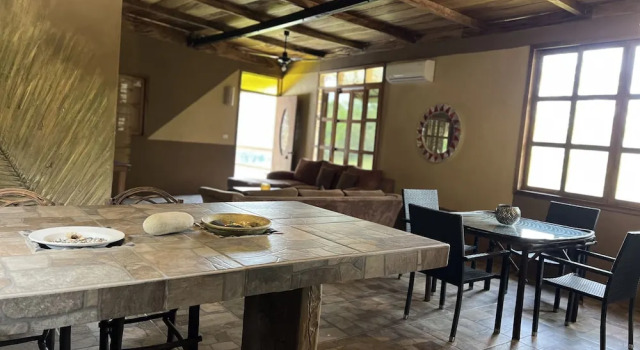 Кровать в общем номере Villas Adriana Wellness Village, Palenque