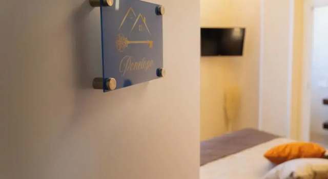 Deluxe Doppel Zimmer mit Balkon und mit Bergblick Partenopes House