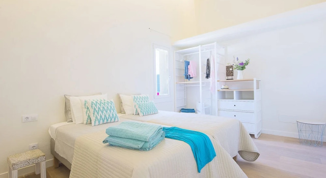Семейная вилла с 4 комнатами с красивым видом из окна Casa Can Blau