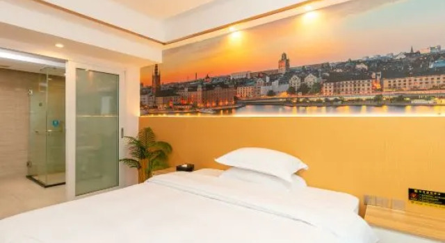 Люкс c 1 комнатой с видом на город Greentree Alliance Nanning Anji Bus Station Hotel