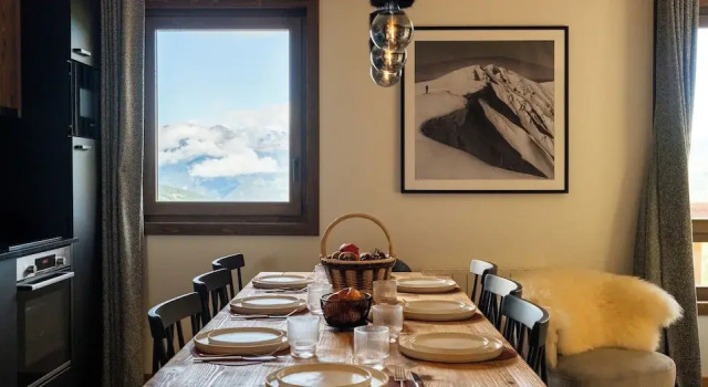 Двухместные апартаменты с 3 комнатами Résidence lEcrin dArgent by My Mountain Resort