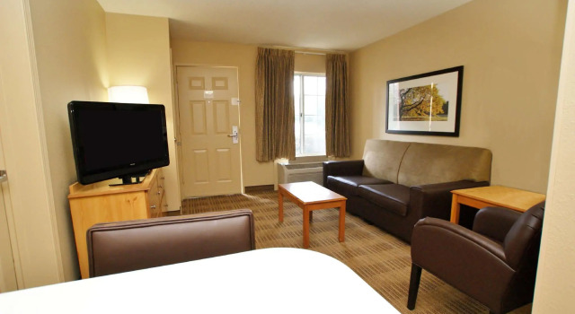 Двухместный люкс Extended Stay America Suites - Durham - University - Ivy Creek Blvd.